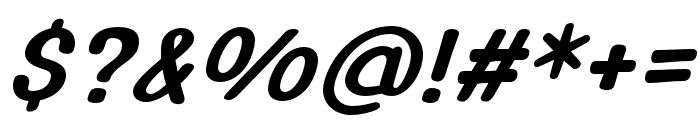 C9_AGAKE Medium Italic Font OTHER CHARS