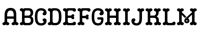CAMO-Regular Font LOWERCASE