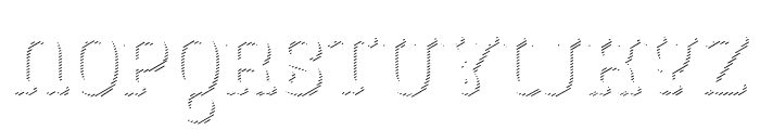 CAMO-ShadowLine Font UPPERCASE