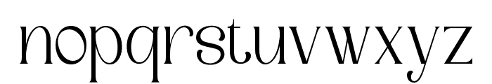 CAMOSTA-Regular Font LOWERCASE