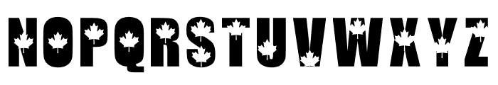 CANADA Font UPPERCASE