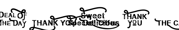 CANDY SPECIAL Font UPPERCASE
