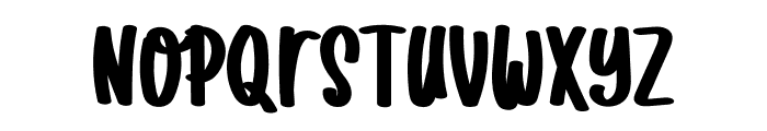 CANDY WITCH Font LOWERCASE