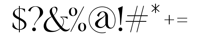 CASEY-Regular Font OTHER CHARS