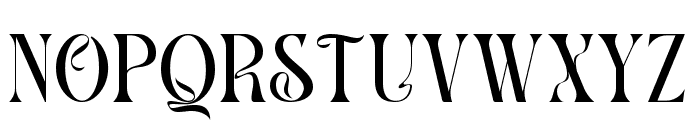 CASTHELO Font UPPERCASE