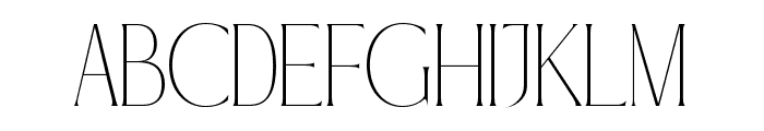 CAVENDIC-Regular Font LOWERCASE