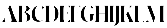 CAVIER-Regular Font UPPERCASE