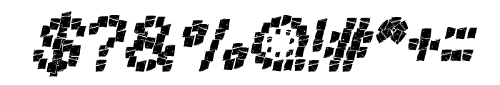 CERAMIC Italic Font OTHER CHARS