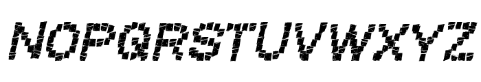 CERAMIC Italic Font UPPERCASE