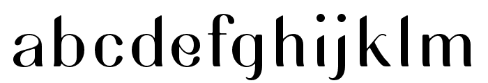 CF Alithan Sans Semi Bold Font LOWERCASE