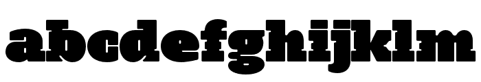 CF Andest Regular Font LOWERCASE