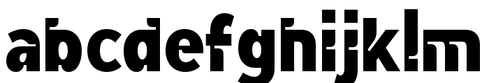 CF Behame Bold Font LOWERCASE