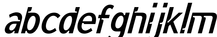 CF Behame Italic Font LOWERCASE