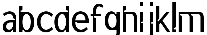 CF Behame Light Font LOWERCASE