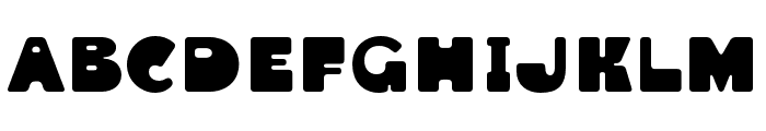 CF Bernados Regular Font UPPERCASE