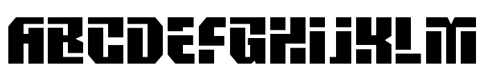 CF Bogswa Black Font UPPERCASE