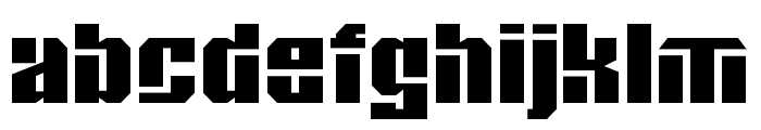 CF Bogswa Black Font LOWERCASE