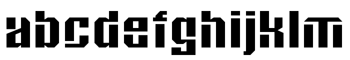 CF Bogswa Bold Font LOWERCASE