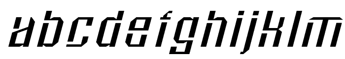 CF Bogswa Italic Font LOWERCASE