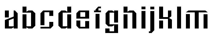 CF Bogswa Medium Font LOWERCASE