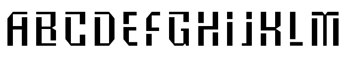 CF Bogswa Regular Font UPPERCASE