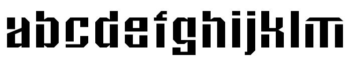 CF Bogswa Semi Bold Font LOWERCASE