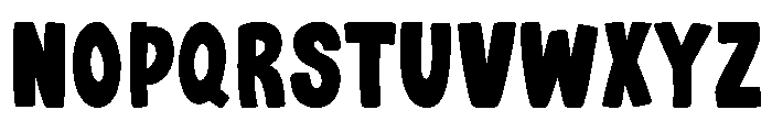 CF - Bubblegum POP Font UPPERCASE