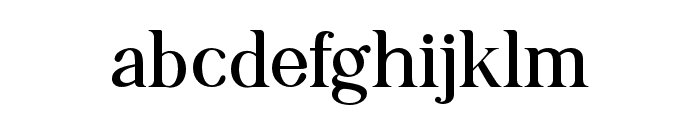 CF Ellara Domian Light Font LOWERCASE