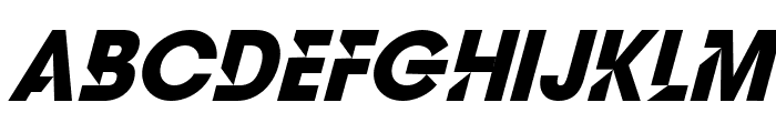 CF Fortusnova Bold Italic Font UPPERCASE