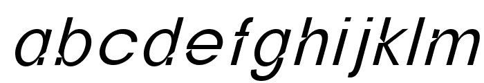 CF Fortusnova Light Italic Font LOWERCASE