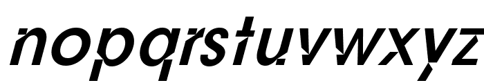 CF Fortusnova Medium Italic Font LOWERCASE