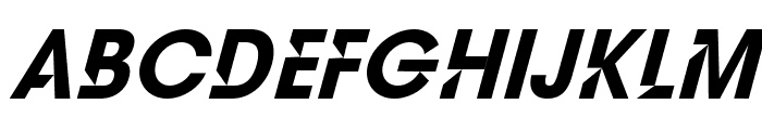 CF Fortusnova Semi Bold Italic Font UPPERCASE