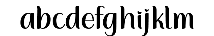 CF Galentine Font LOWERCASE