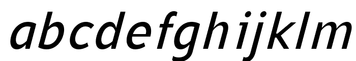 CF Gouble Italic Font LOWERCASE