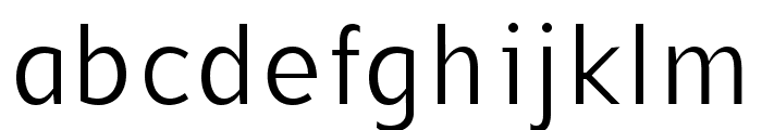 CF Gouble Light Font LOWERCASE