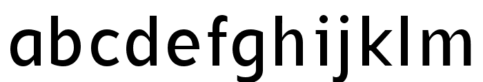 CF Gouble Regular Font LOWERCASE