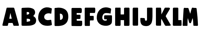 CF Groovilux Regular Font UPPERCASE
