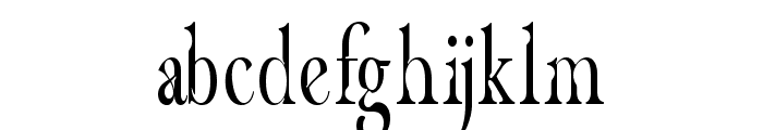 CF Havarti Cond Short X-Height Font LOWERCASE