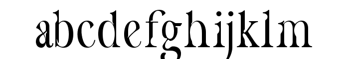 CF Havarti Regular Nm X-Height Font LOWERCASE