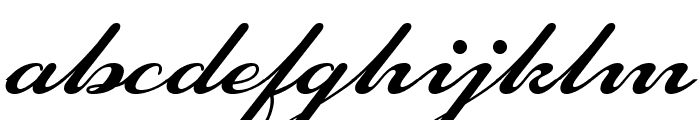 CF Lovina Regular Font LOWERCASE