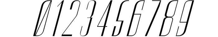 CF Lusso Light Italic Font OTHER CHARS