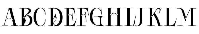 CF Morgause Medium Font UPPERCASE