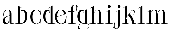 CF Morgause Medium Font LOWERCASE