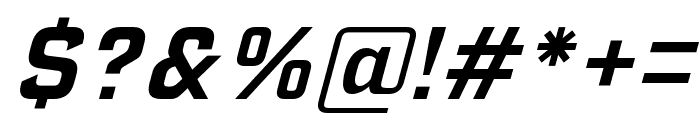 CF Notche Bold Italic Font OTHER CHARS