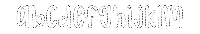 CF - Preppy Cheer Dash FONT