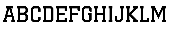 CF - Preppy Varsity FONT