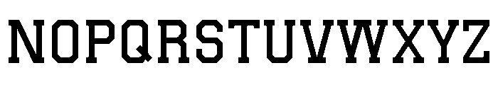 CF - Preppy Varsity Font LOWERCASE