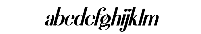 CF Ragitras Bold Italic Font LOWERCASE