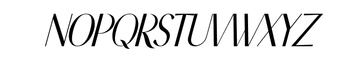 CF Ragitras Italic Font UPPERCASE