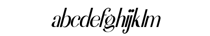 CF Ragitras Italic Font LOWERCASE